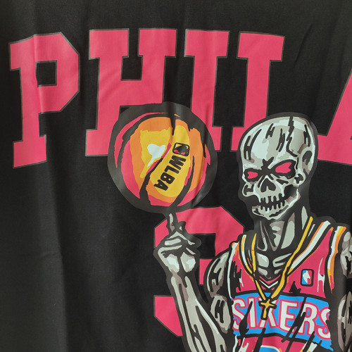 Philadelphia Themed Skull Print tee