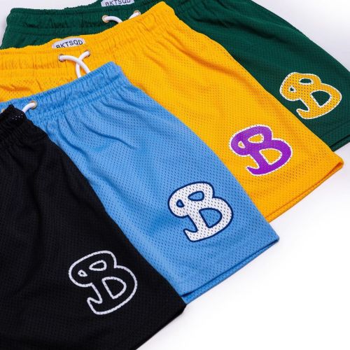 Alphabet B Print Shorts 4 colors