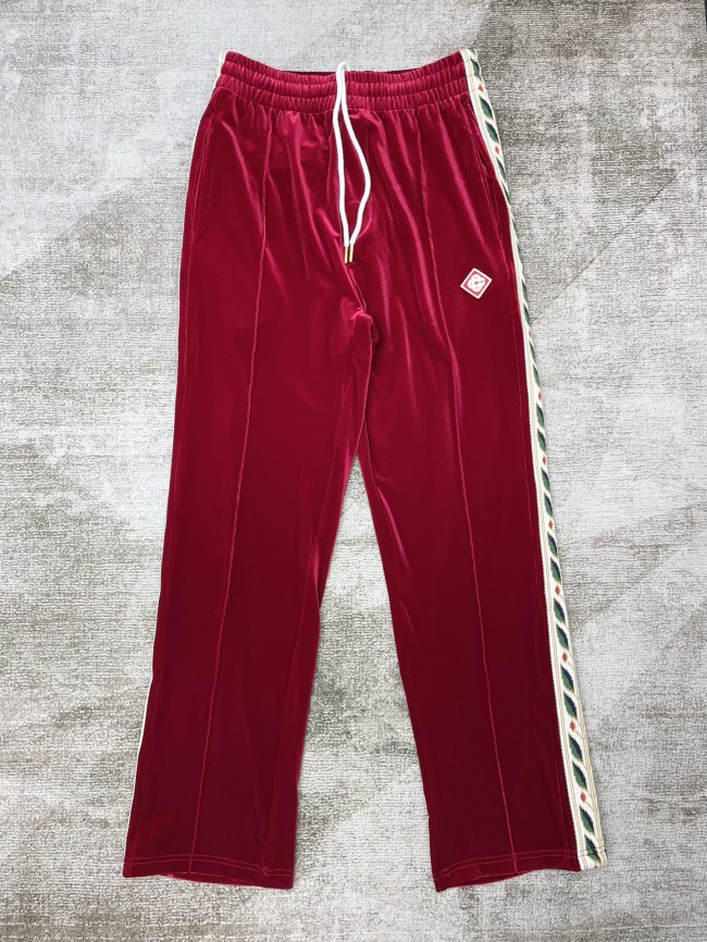 1:1 quality version Classic Straight-legged fleece pants