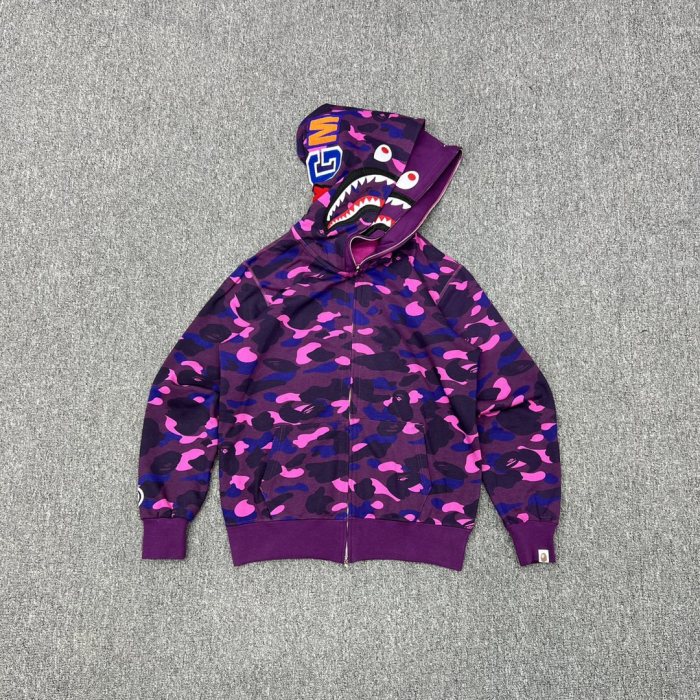 [buy more save more]1:1 quality version Featured Double Head Camo Shark  Sweatshirt Hoodie