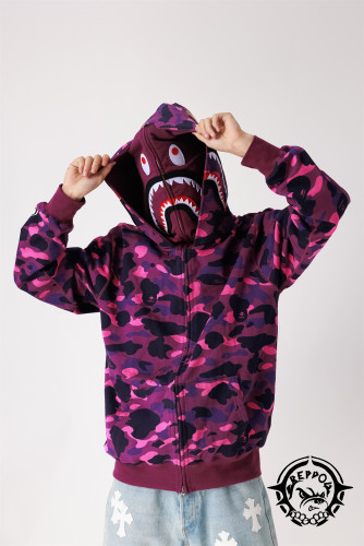 [buy more save more]1:1 quality version Featured Double Head Camo Shark  Sweatshirt Hoodie