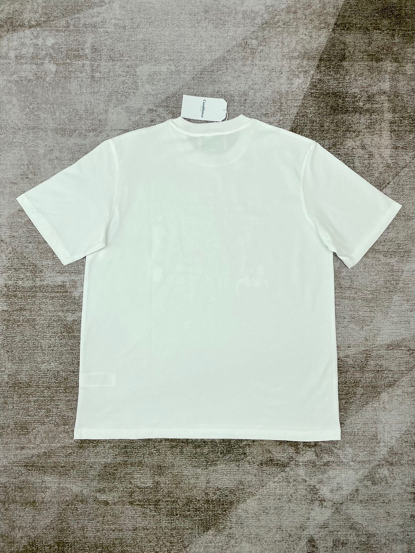 1:1 quality version vacation style printed tee 2 colors