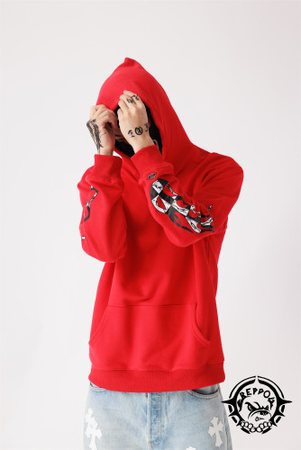 [buy more save more]CH Matty boy sex records checker flag red hoodie