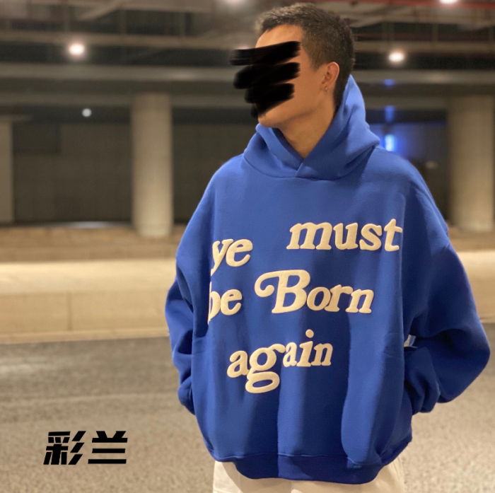 [Buy More Save More] New Version 1:1 CPFM ye must be born again hoodie 10 colors