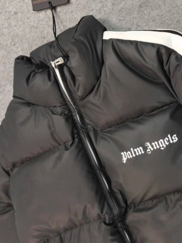 [buy more save more] Classic Pure Black and White Label Down Jacket