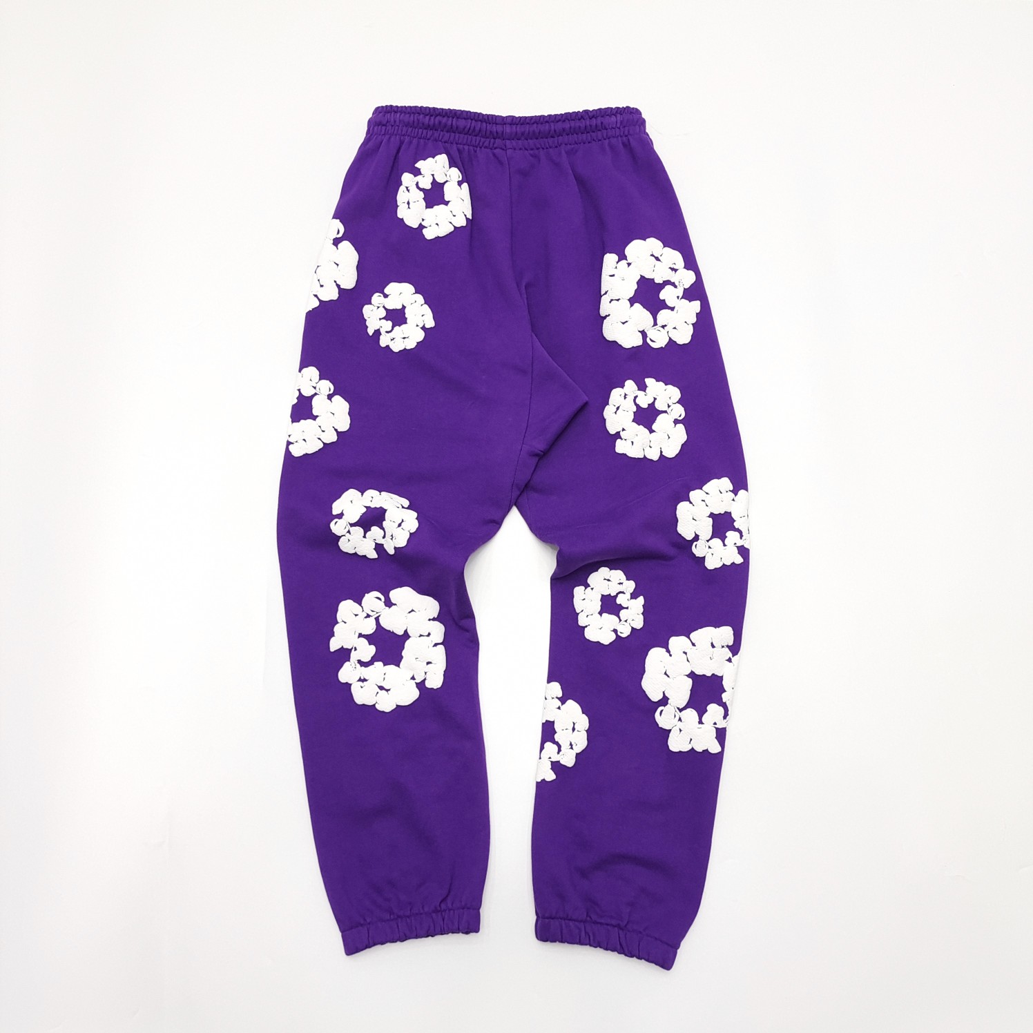 [including comparative images of repdog and other seller] 1:1 quality version irregular-logo long sweatshirt pants 10 colors
