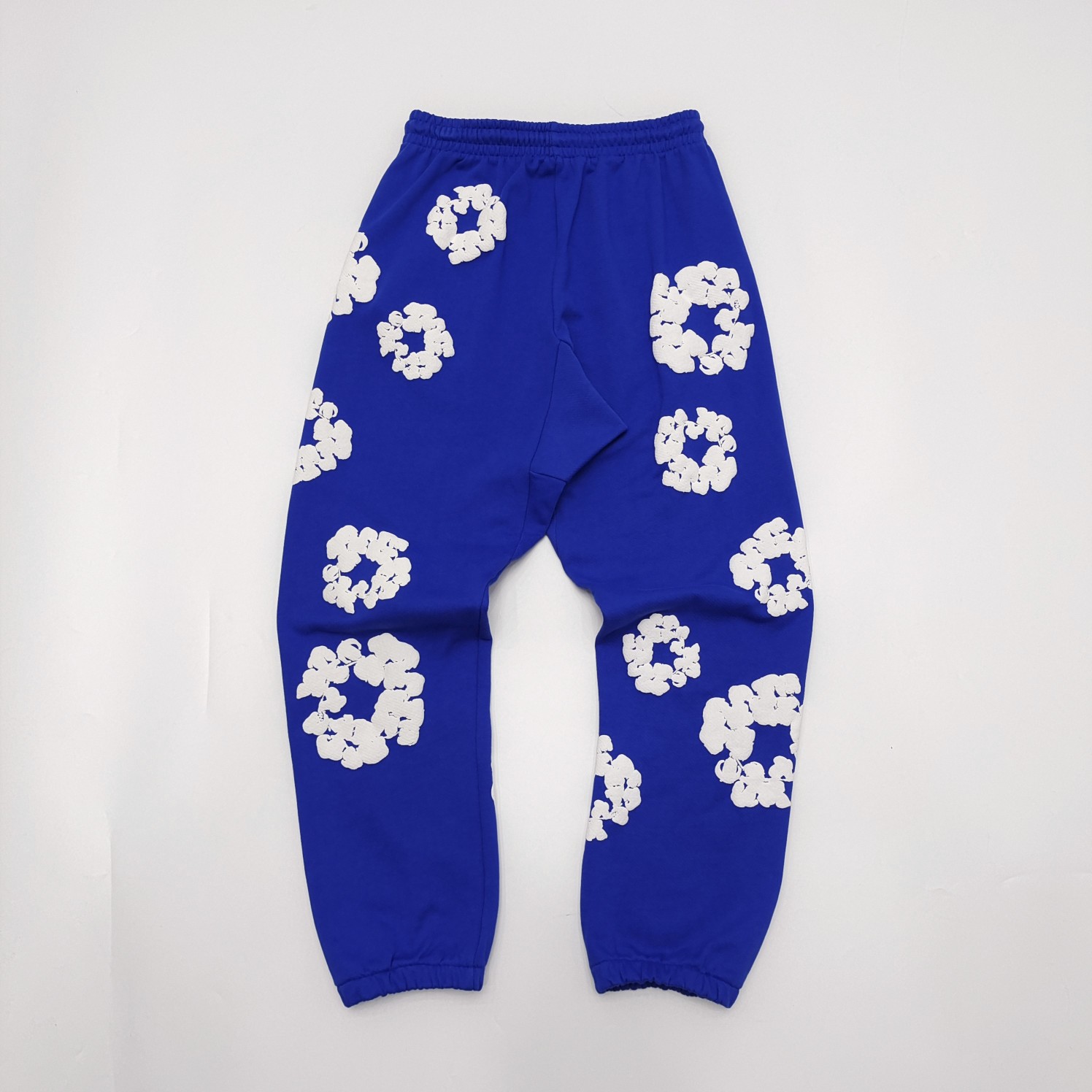 [including comparative images of repdog and other seller] 1:1 quality version irregular-logo long sweatshirt pants 10 colors