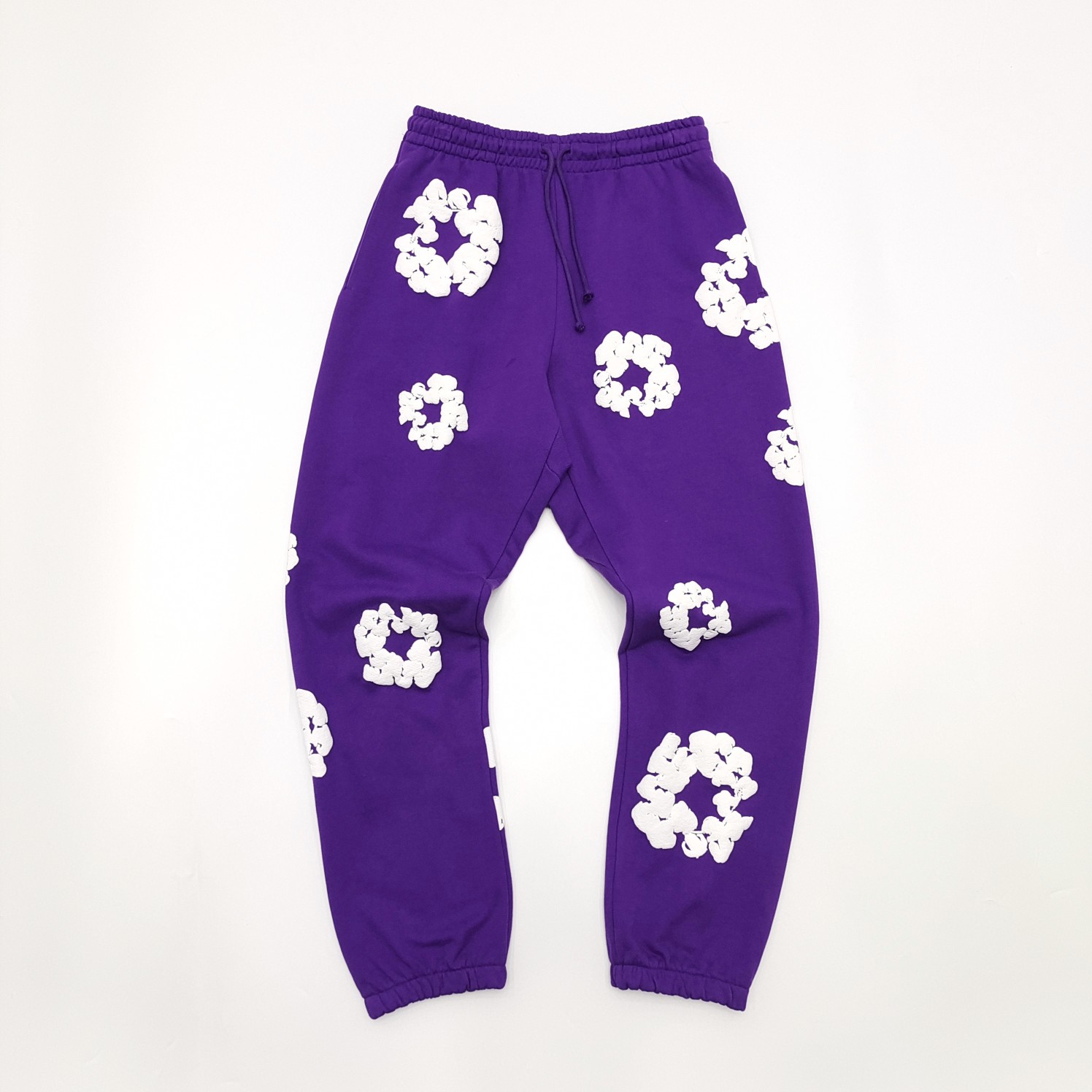 [including comparative images of repdog and other seller] 1:1 quality version irregular-logo long sweatshirt pants 10 colors
