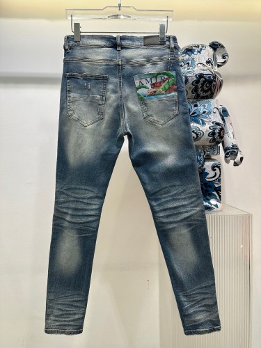 1:1 quality version Seaside Star Patch Embroidered Jeans