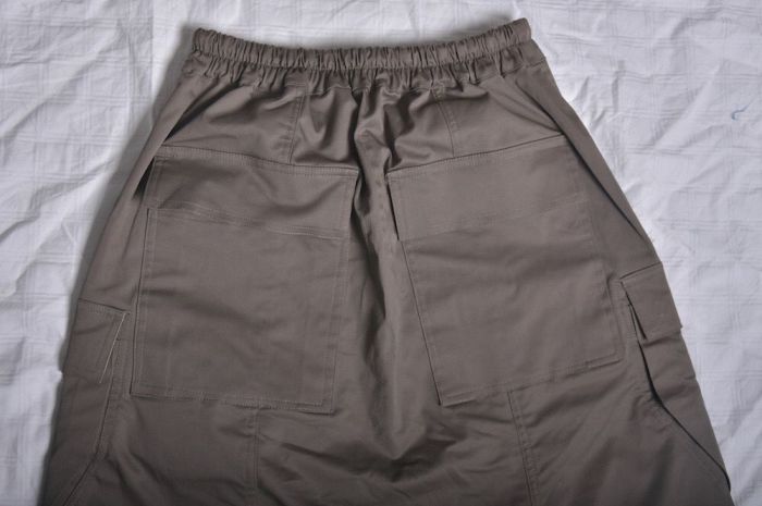 1:1 quality version Single-hole thickened pocket harem pants