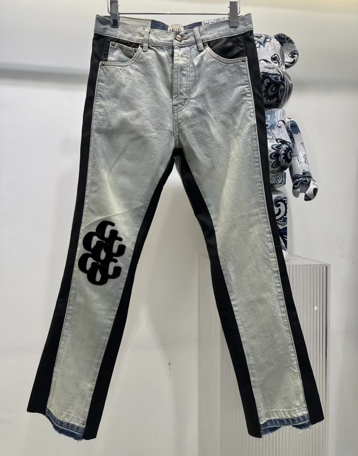 1:1 quality version Little G Fleece Embroidered Jeans