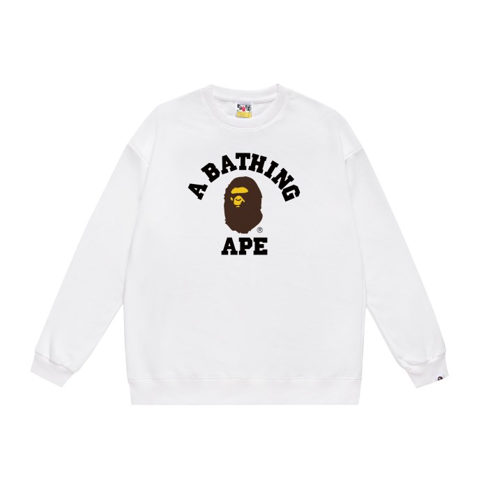 Classic Ape Statue Print Crew Neck Sweatshirt 3 colors