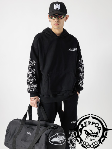 1:1 quality version arm bone print sweatshirt