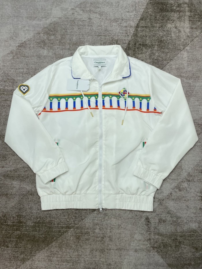 1:1 quality version Colorful Wall Print Jacket