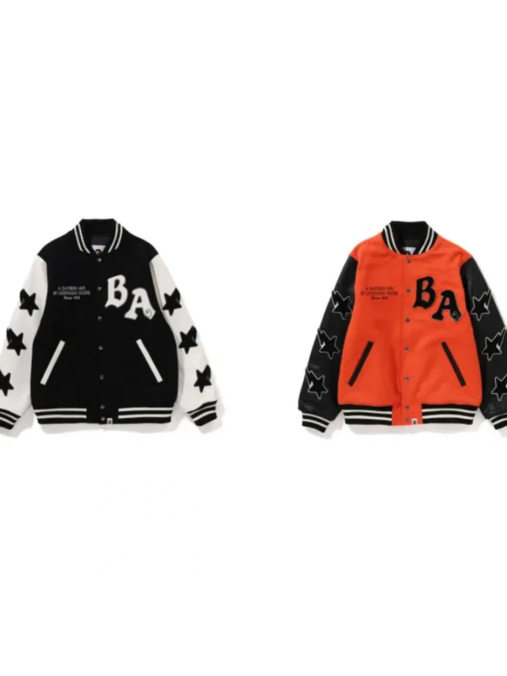 [buy more save more]star sleeve printed jacket 2 colors