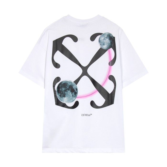 1:1 quality version Double Lunar Attraction Arrow Print Tee 2 colors