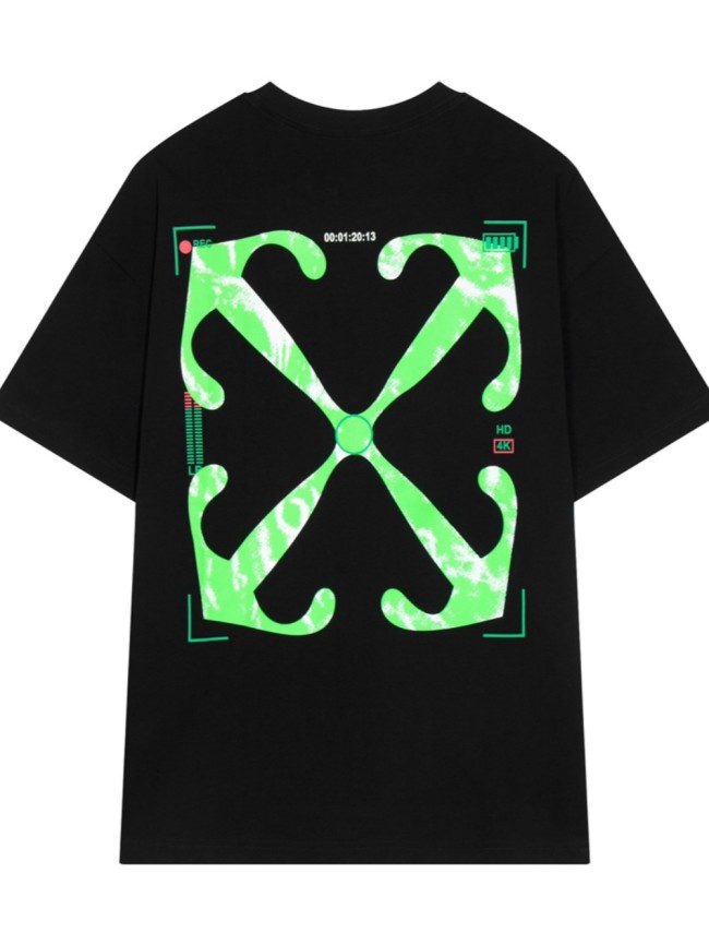 1:1 quality version Video Frame Sickle Arrow Print Tee 2 colors