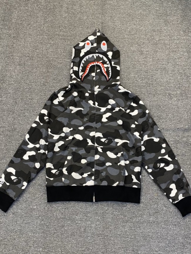 1:1 quality version Luminous Camouflage Shark Hoodie 2 colors
