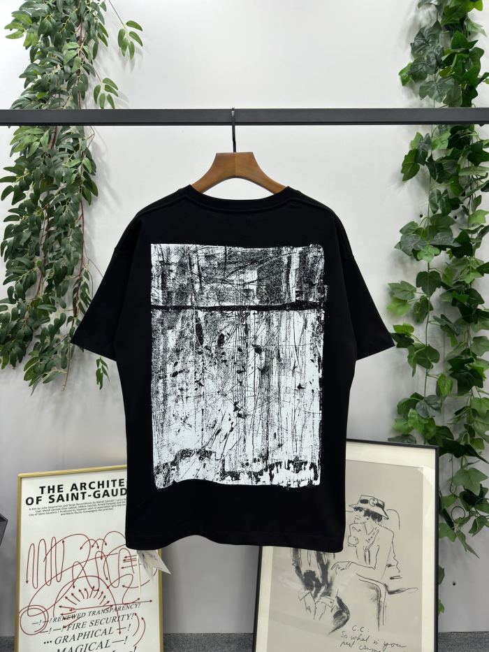 1:1 quality version Back Scratch Photo Print Tee 2 colors