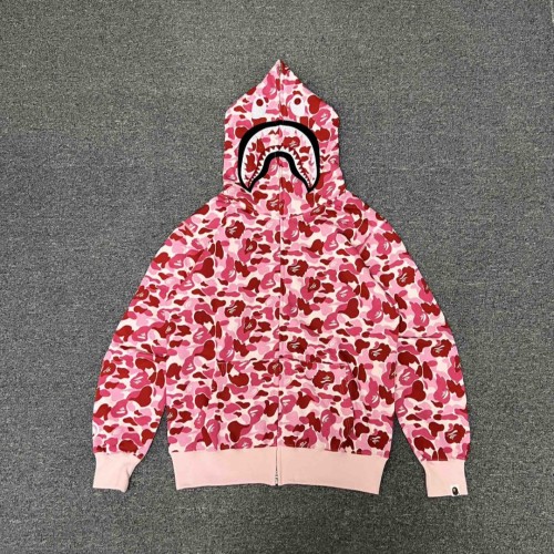 1:1 quality version Classic Shark Head Embroidered Hoodie 3 colors