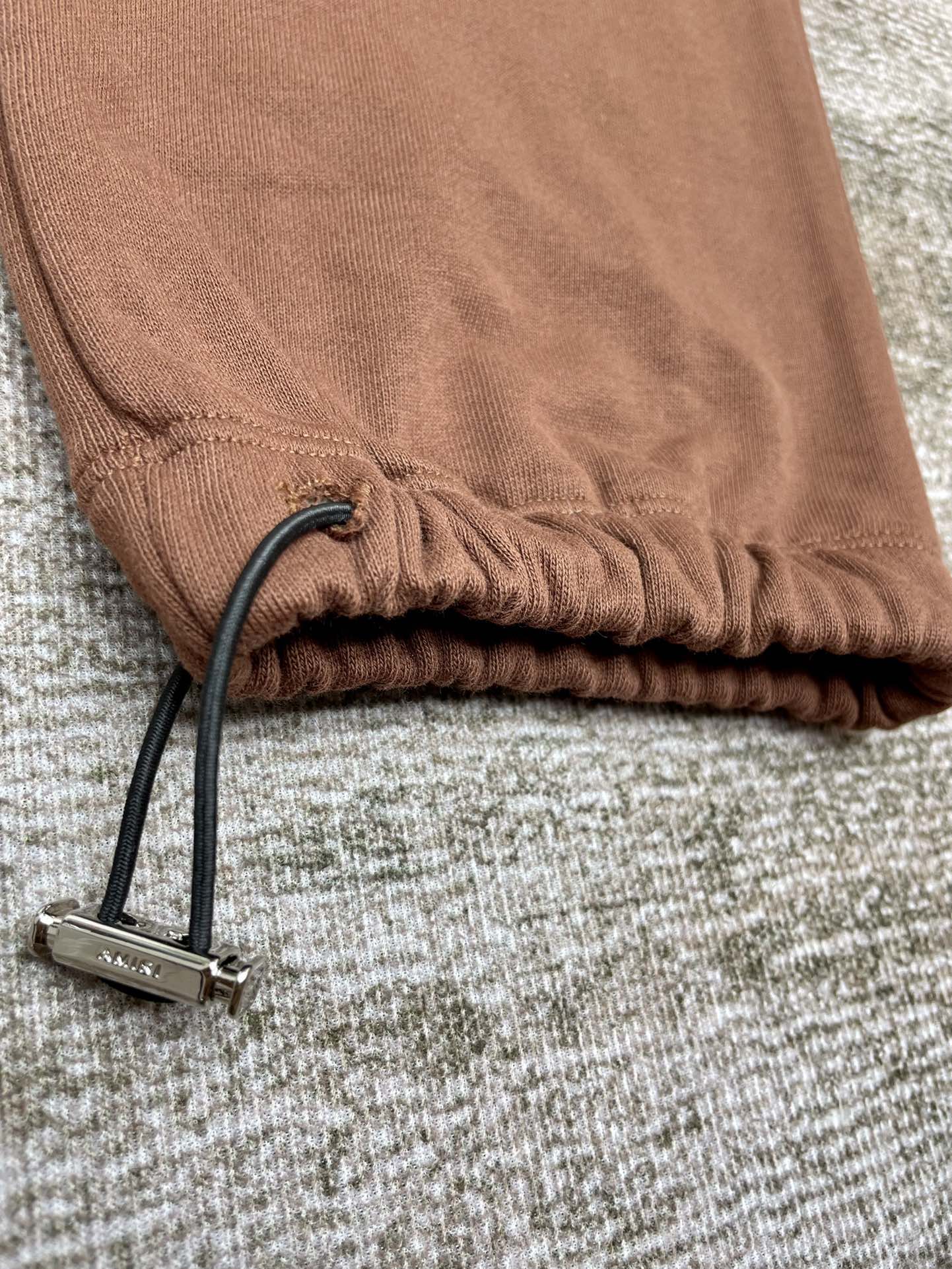 [buy more save more] 1:1 quality version zipper pocket horizontal stripe logo letter print pants