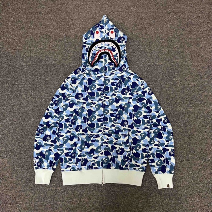 [buy more save more] 1:1 quality version Classic Shark Head Embroidered Hoodie 3 colors
