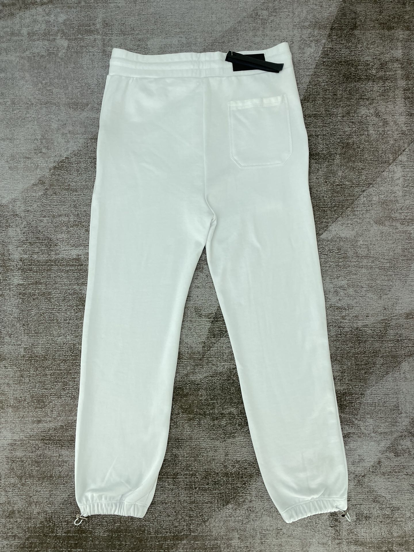 [buy more save more] 1:1 quality version am black letter casual white sweatpants