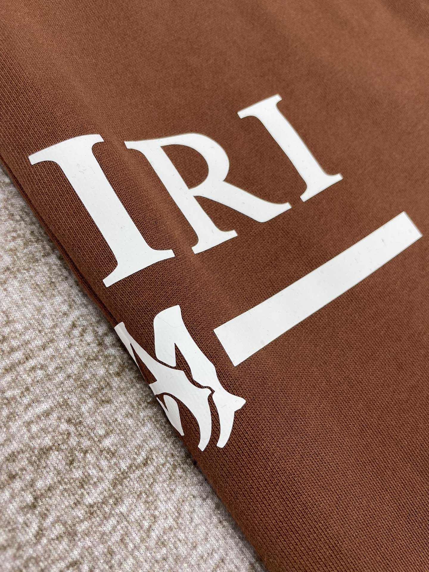 [buy more save more] 1:1 quality version zipper pocket horizontal stripe logo letter print pants