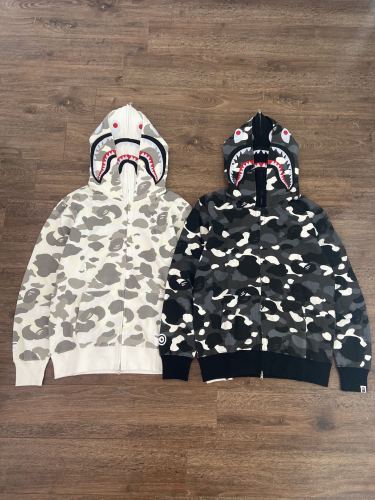 [buy more save more] 1:1 quality version Camouflage glow-in-the-dark two-head hoodie
