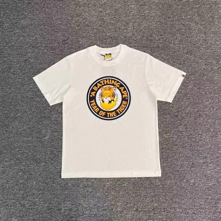 [buy more save more] 1:1 quality version ape head badge letter print tee 10 colors