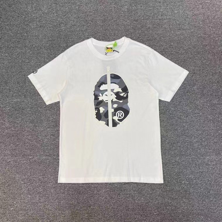 [buy more save more] 1:1 quality version ape head badge letter print tee 10 colors