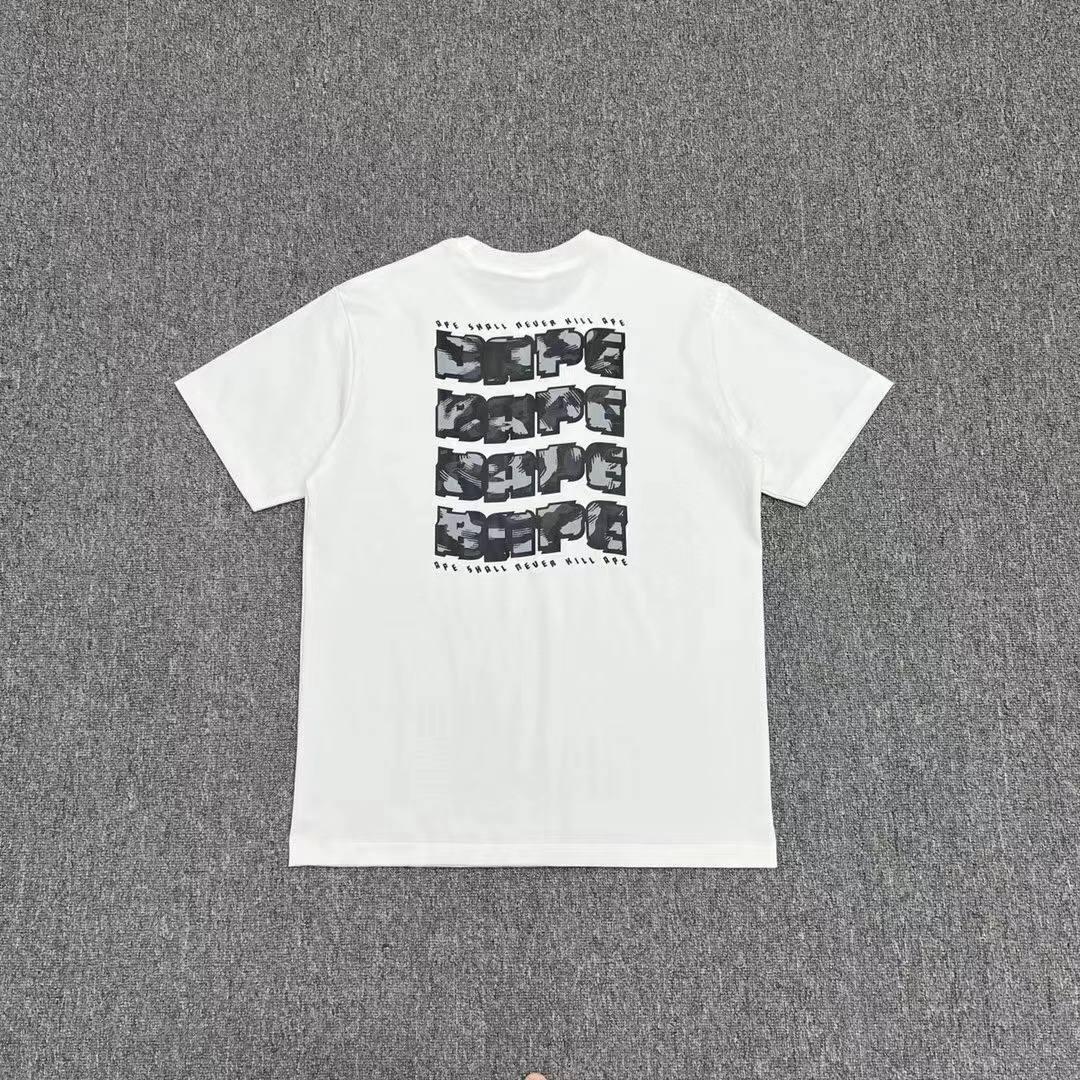 [buy more save more] 1:1 quality version classic logo illusion letter print tee 19 colors