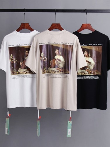 Caravaggio Religious Oil Print Tee 4 colors