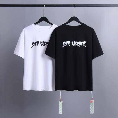 Chest Logo Back Flame Graffit Tee 2 colors