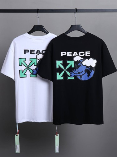 Eco Earth Peace Letter Arrow Tee 2 colors