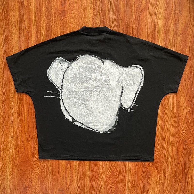large size printed bloo mode tee 16 colors