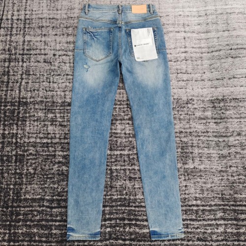 1:1 quality version Anti Old Ripped Patch Slim Fit Jeans