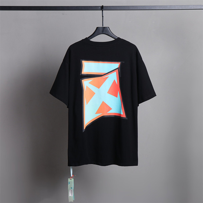 Enlarged Colorful Graffiti Arrowhead Tee 4 colors