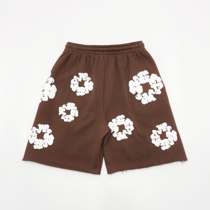 1:1 quality version Classic Kapok Print Drawstring Shorts 10 colors