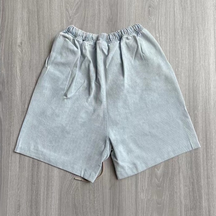 1:1 quality version Solid Color Compound Line Casual Shorts