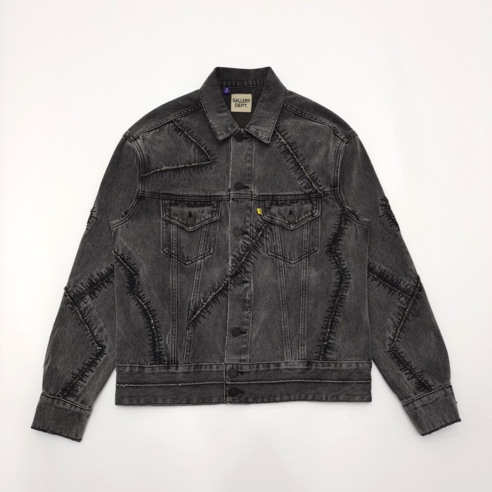 1:1 quality version Washed and Aged Scarab Denim Jacket