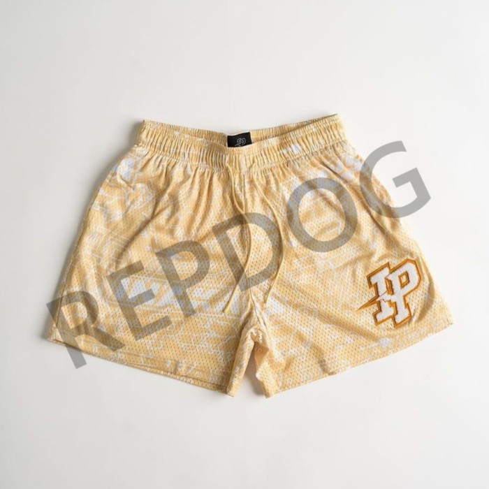 IP Flocked Letter Shorts 4 colors