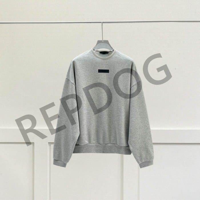 1:1 quality version High Street Tide Loose Round Neck Padded Pullover Sweatshirt 4 colors