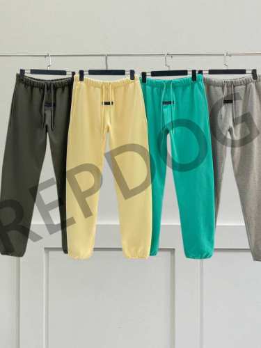 1:1 quality version FOG Basic Logo Print Padded Casual Drawstring Sweatpants 4 colors