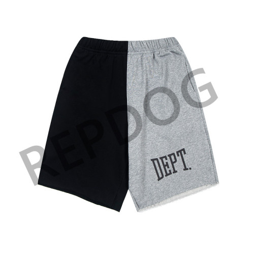 Patchwork two-tone monogrammed shorts 4 colors