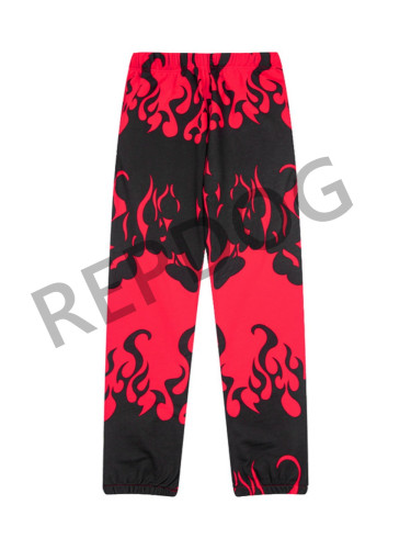 Flame Totem Printed Sweatpants 2 colors