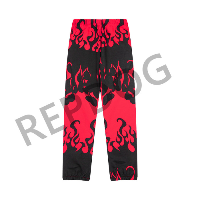 Flame Totem Printed Sweatpants 2 colors