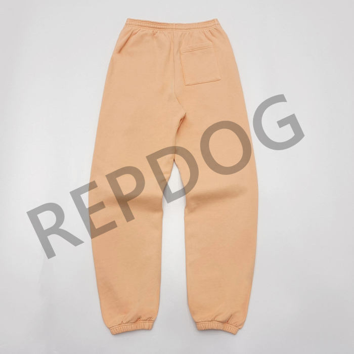 1:1 quality version Orange pink spider web star letters printed Hoodie & Pants Set