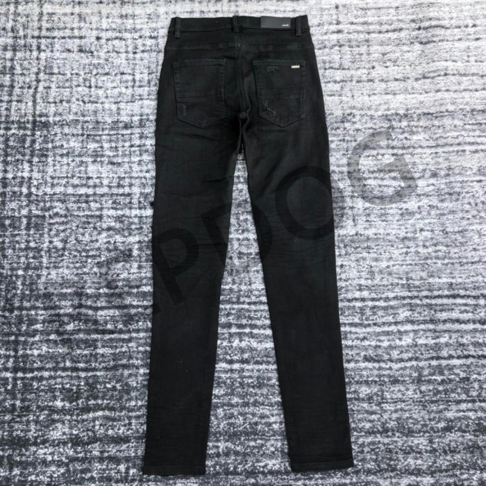 1:1 quality version High Street Cashew Print Floral Patch Jeans