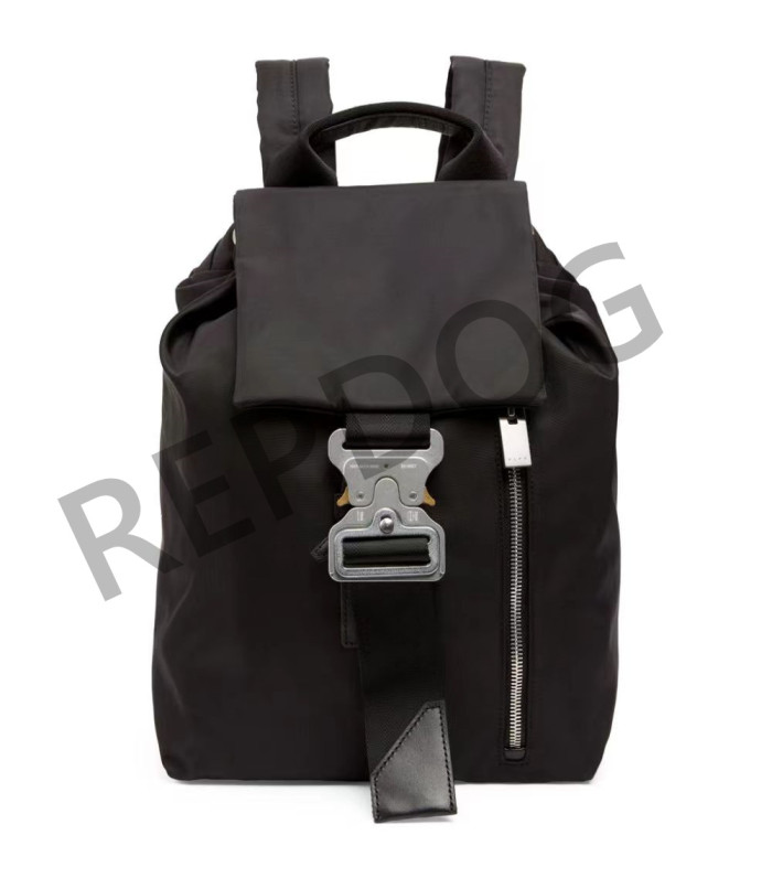 1:1 quality version  ALYX Metal Buckle Drawstring Backpack